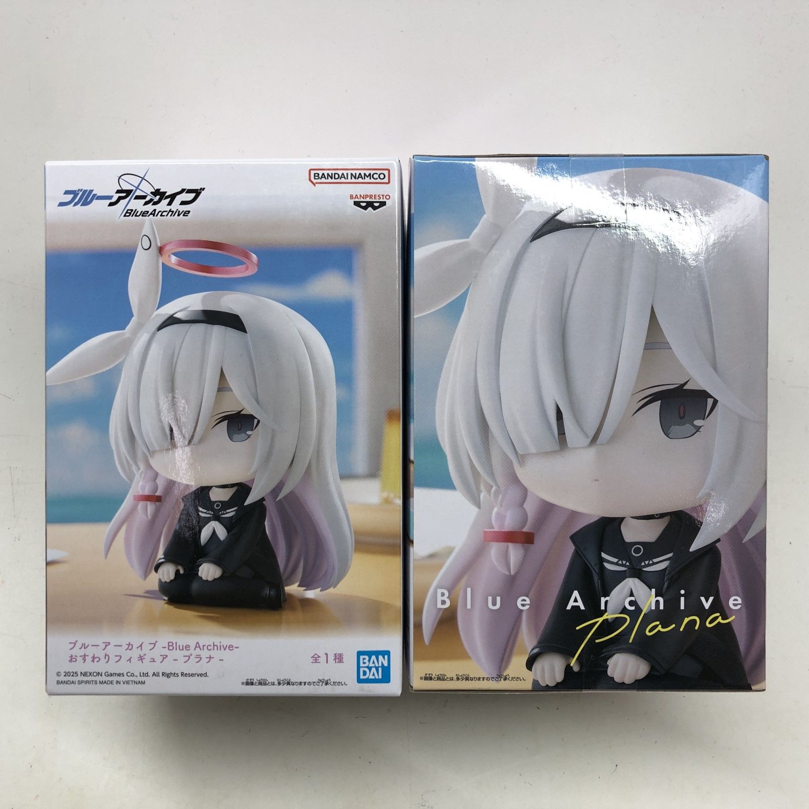 ブルーアーカイブ　おすわりフィギュア　アロナ　プラナ　2体セット　まとめ BANPRESTO ブルーアーカイブ -Blue Archive- おすわりフィギュア