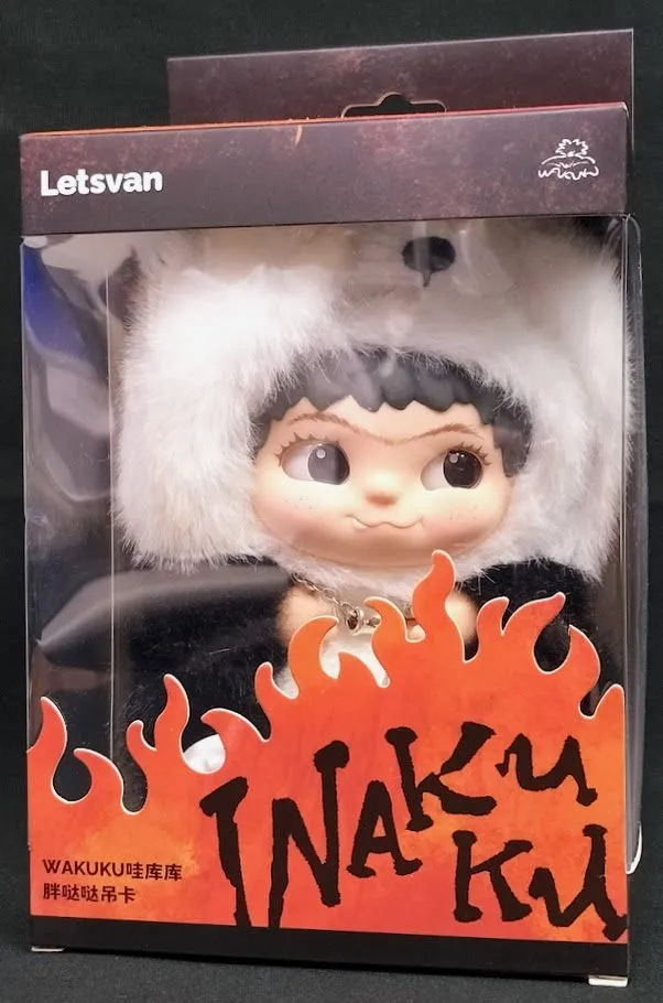 Letsvan WAKUKU（ワクク） マスコット — パンダver. — 《FUZZY TRENDY