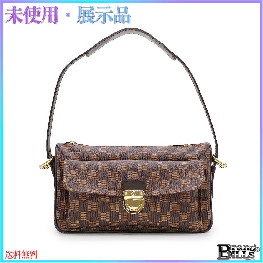 LOUIS VUITTON ラヴェッロPM ショルダーバッグ ダミエ エベヌ