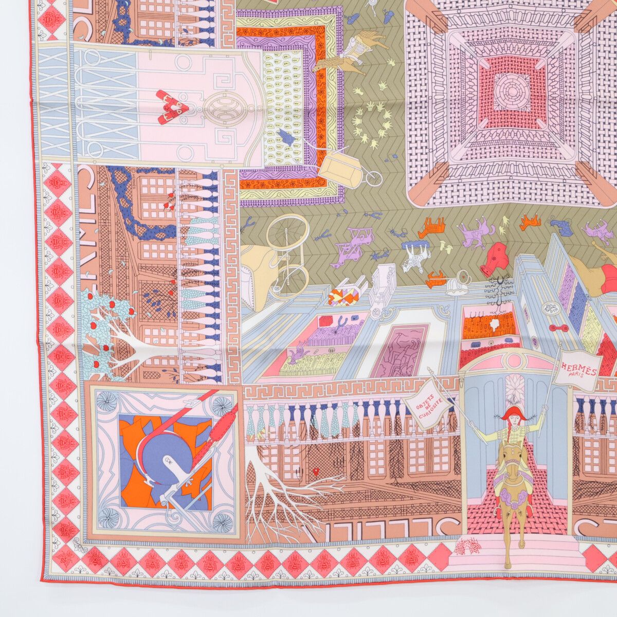 新品未使用！希少！HERMES ツイリー　オブジェドゥキュリオジテ 楽天市場】エルメス ツイリー オブジェ ドゥ キュリオジテ