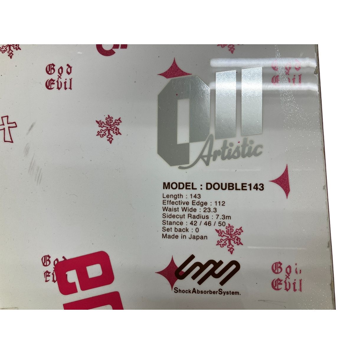 011 Artistic DOUBLE スノーボード 14-15 011 artistic double teru