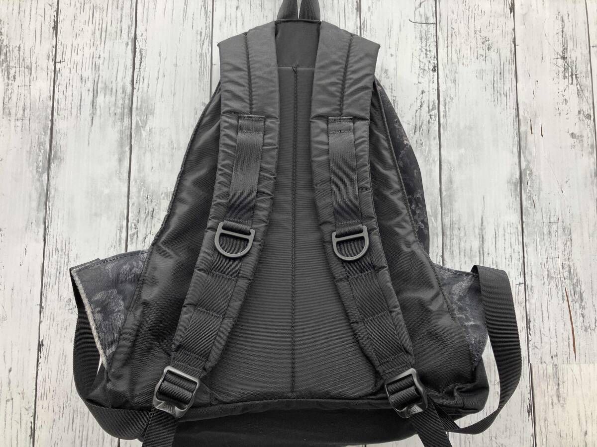 GREGORY グレゴリー 花柄 リュック グレーGRE1464927535