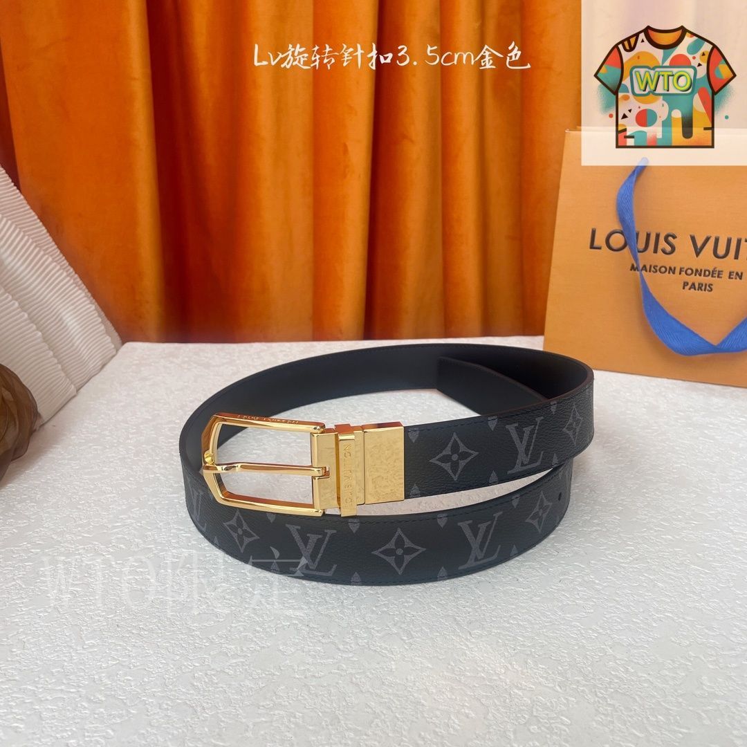 今日特価】Louis Vuitton ルイヴィトン レザーベルト-2 - メルカリ