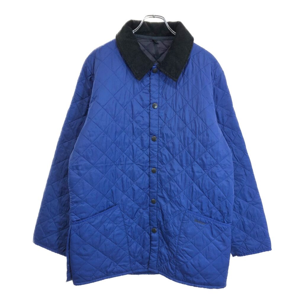 Barbour バブアー キルティング LIDDESDALE リッズデイル キルティングジャケット ブルー メンズ L 古着 U4504