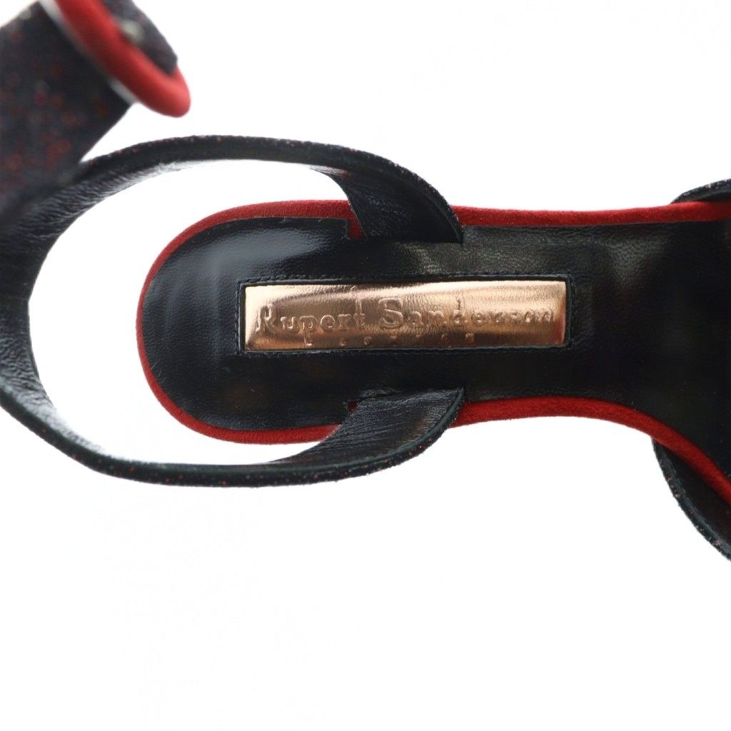 ルパートサンダーソン Rupert Sanderson パンプス ハイヒール ロゴ  