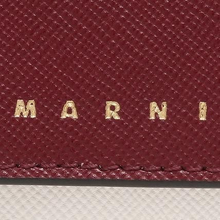 残り一つ！【MARNI】 新品・未使用 入手困難 国内即発 レザー 三つ折り