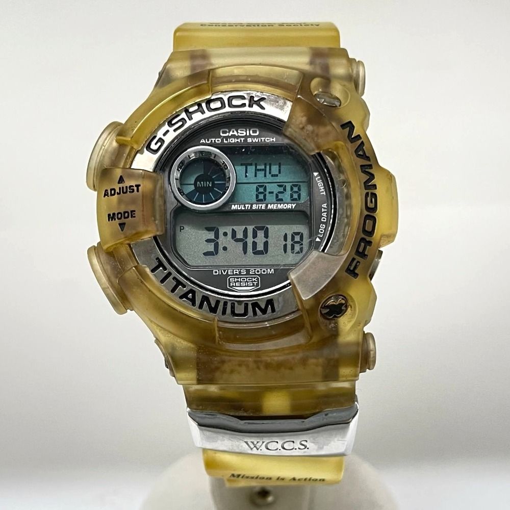 G-ショック DW-9900WC フロッグマン クリアイエロー FROGMAN