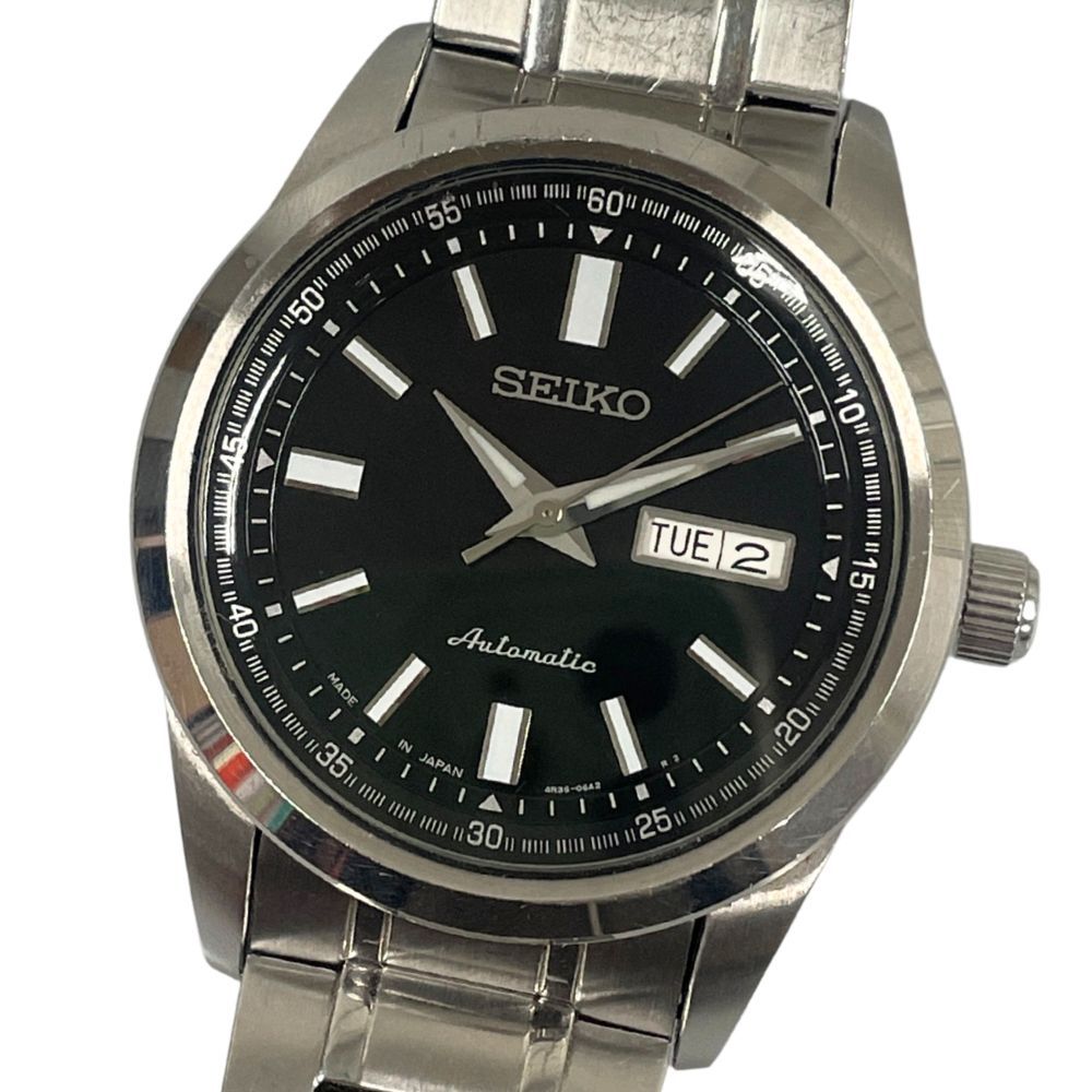 SEIKO セイコー 4R36-05Z0 メカニカル デイデイト 裏スケルトン