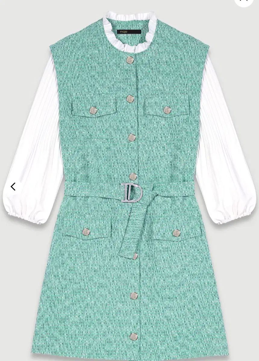 maje ツイード 高品質 ミニ ワンピース ✴︎maje ツイード ミニ ワンピース