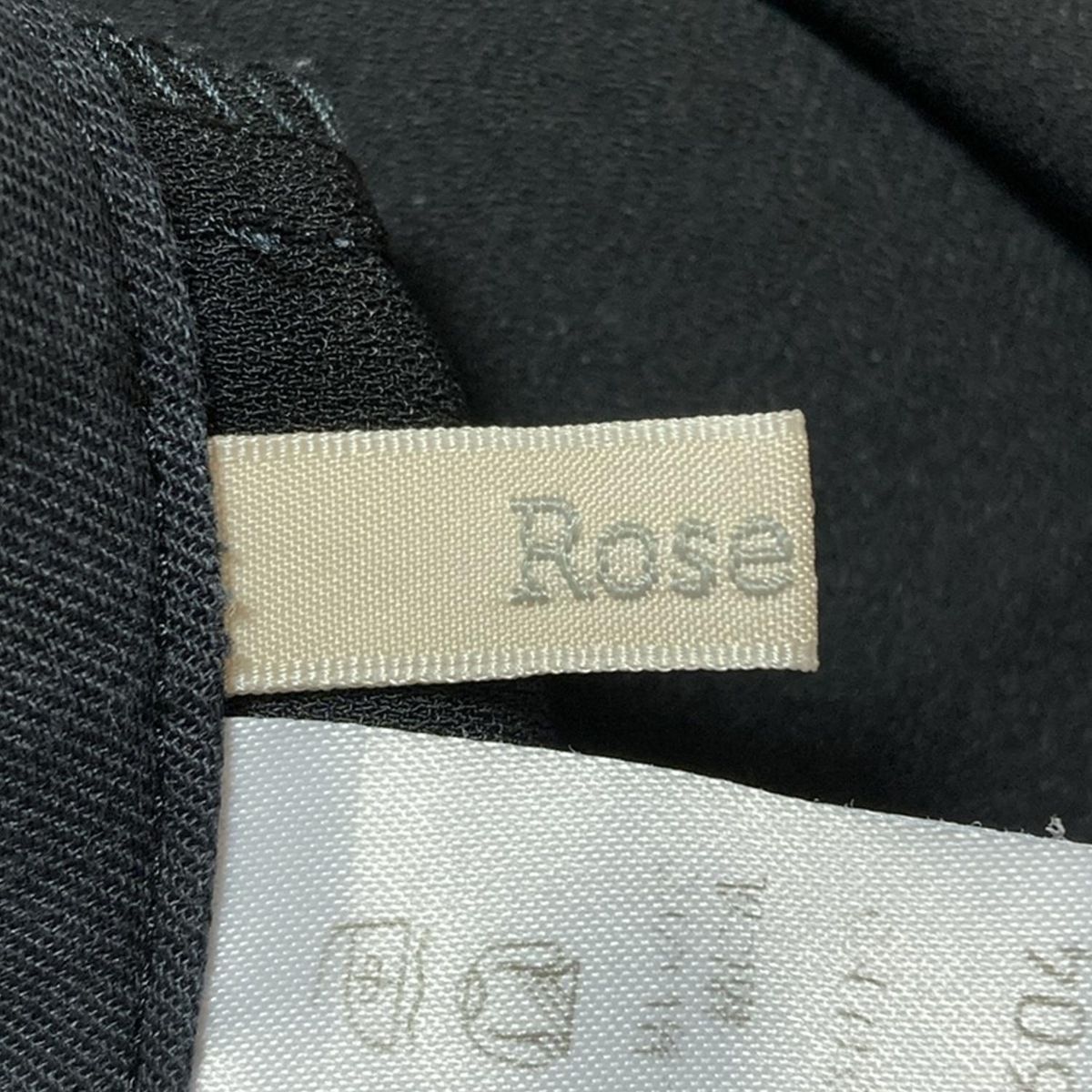 ローズティアラ☆パンツ42☆ブラック Rose Tiara(ローズティアラ) パンツ サイズ42 L レディース - 黒