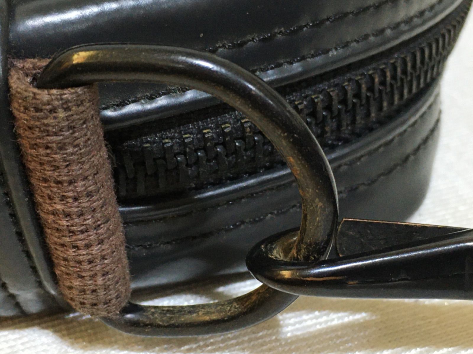 LUGGAGE LABEL ラゲッジレーベルライナー ショルダーバッグ 赤 吉田 美