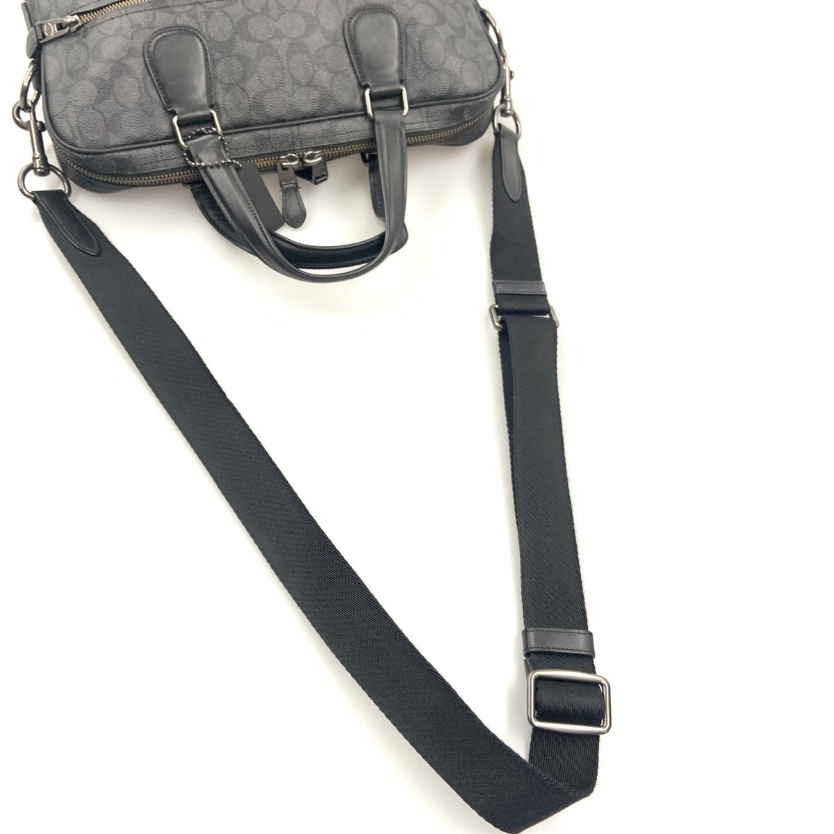 COACH ビジネスバッグ 〇〇COACH コーチ シグネチャー 2way ショルダーバッグ ビジネス