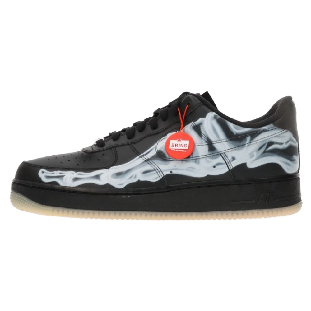 NIKE (ナイキ) AIR FORCE 1 07 SKELETON QS エアフォース1 スケルトン ローカットスニーカー ブラック  US11/29cm BQ7541-001 - メルカリ