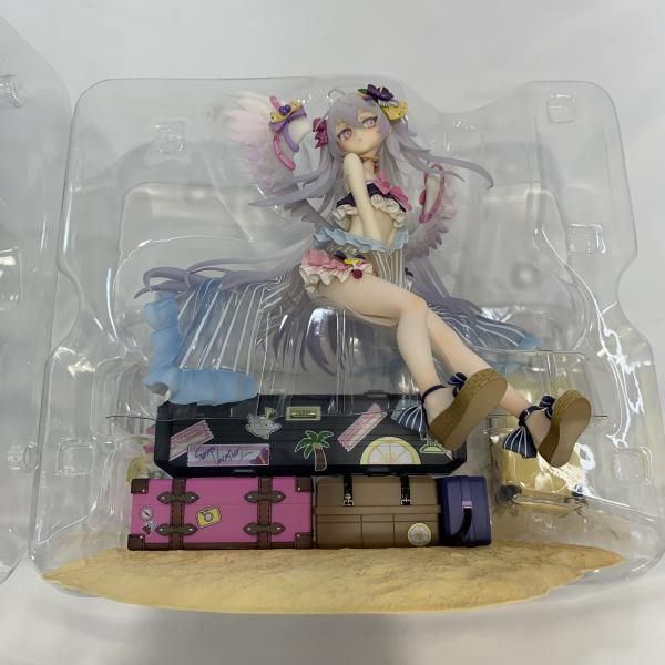 中古】開封/箱傷み)ELEGANT アズサ(水着) 1/7スケールフィギュア