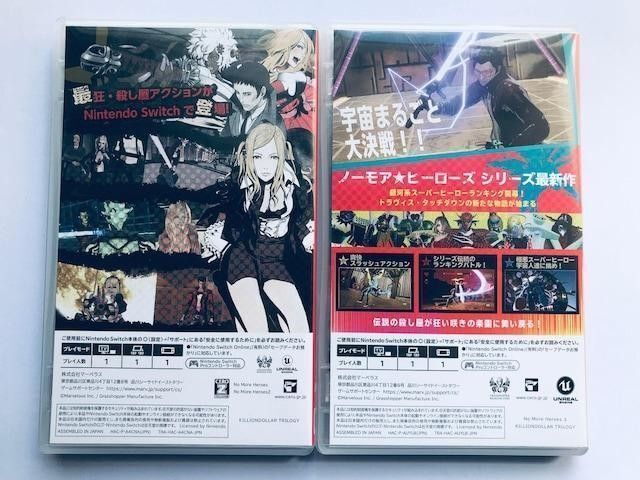 【新品】【限定版】ノーモア★ヒーローズ３ キリオン ダラー トリロジー No More Heroes 3 KILLION DOLLAR TRILOGY Switch ノーモア