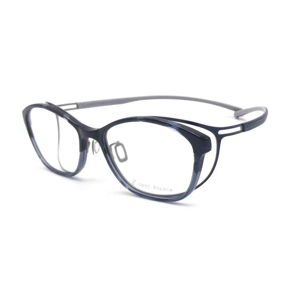 spec espace スペックエスパス ES-1975 Col.08 blue sasaⅡ | white gray shiny color