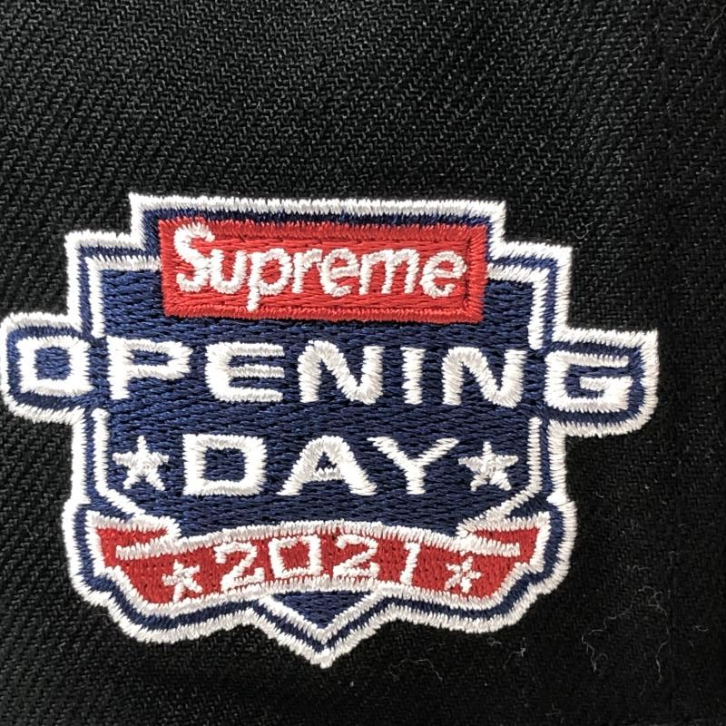 ニューエラ×シュプリーム 未開封 24ss Supreme Box Logo Mesh Back New Era Black 7 5/8
