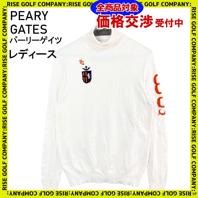 【 PEARLY GATES 】 パーリーゲイツ タートルネックセーター