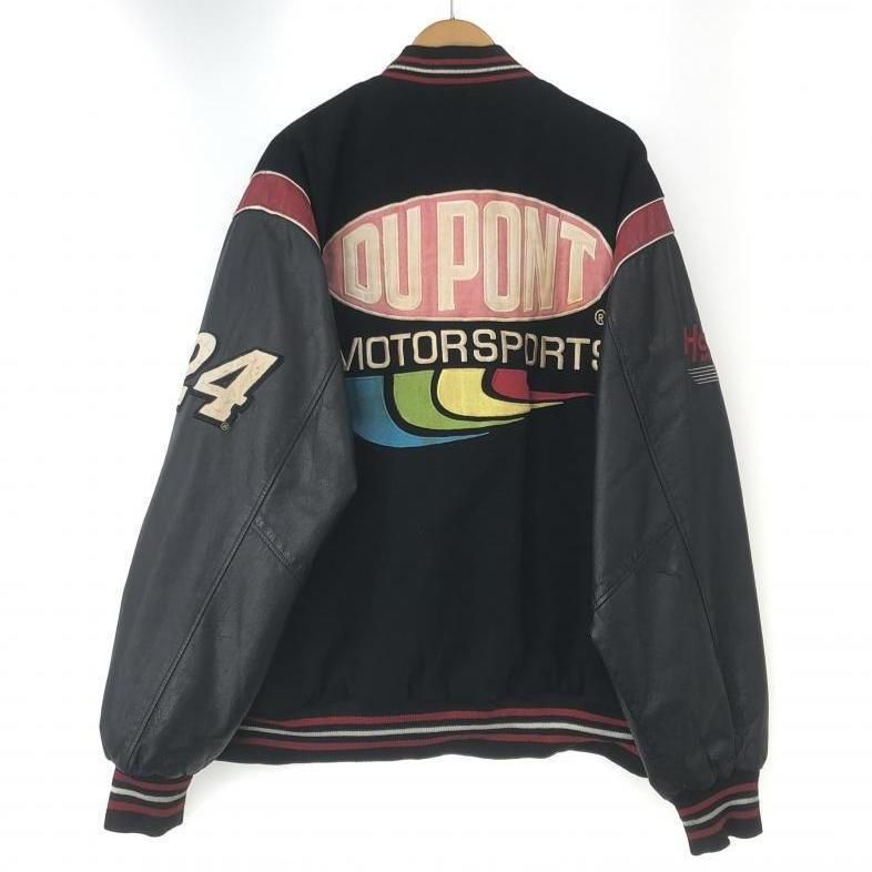 DU PONT スタジャン レーシングジャケット JH DESIGN Dupont Racing JG0303DP24-BLKRED - Shiekh