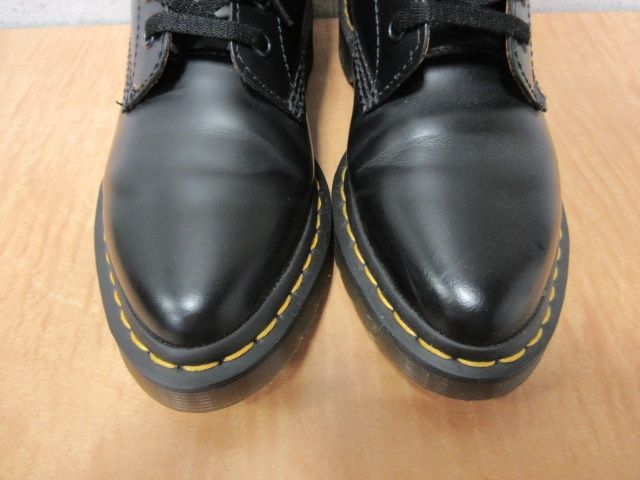 希少】【美品】Dr.Martens ドクターマーチン ブーツ 10ホール ポインテッドトゥ ブラック sizeUK4 - メルカリ