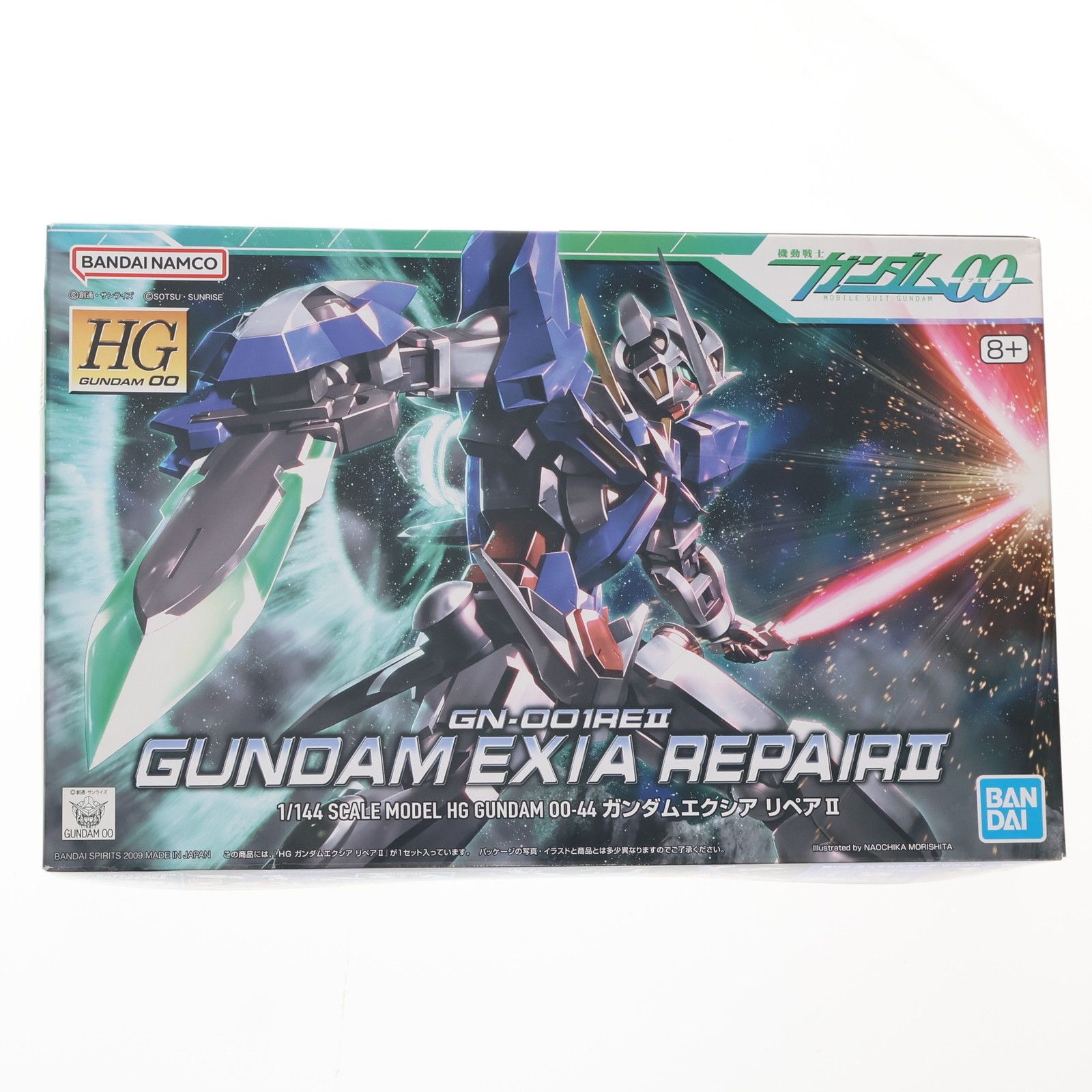 (未使用･未開封品)　HG 1/144 GN-001REII ガンダムエクシア リペアII (機動戦士ガンダム00) og8985z 再販) HG 1/144 GN-001REII ガンダムエクシア リペアII 機動戦士