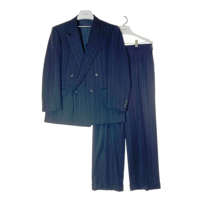 極美品✨BURBERRYS バーバリー 高級スーツ上下 セットアップ Burberrys バーバリーズ 90s オールド リネンブレンド ウール チェック