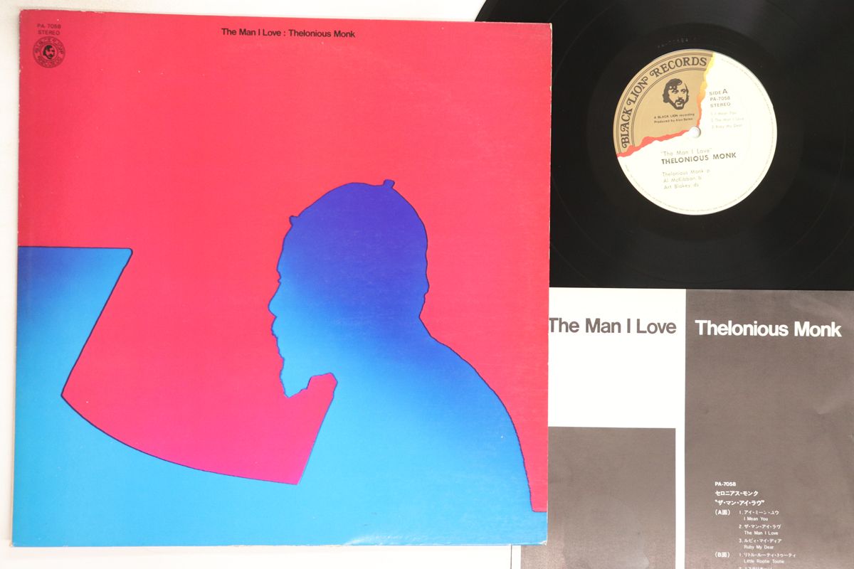 LP Thelonious Monk Man I Love PA7058 BLACK LION /00260