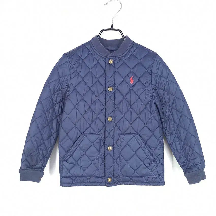 【激安大特価，大人気】 POLO RALPH LAUREN(ポロラルフローレン) トゥイーン スナップボタン キルティングジャケット ネイビー 7 ( HU35965 ) その他