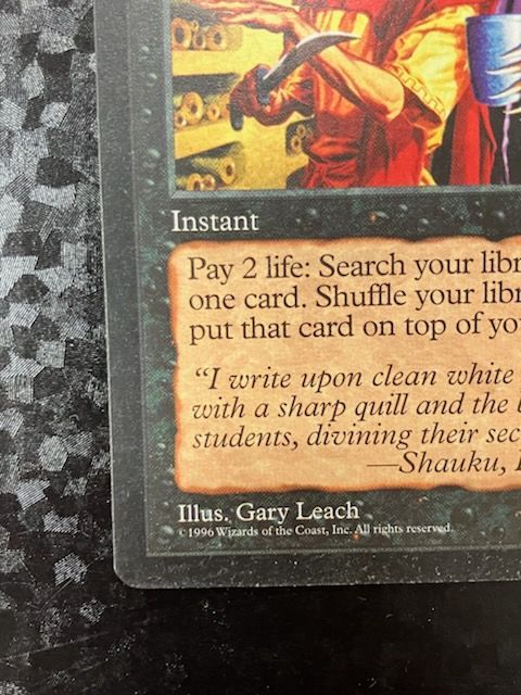 ◎MTG Vampiric Tutor/吸血の教示者 英語 - メルカリ