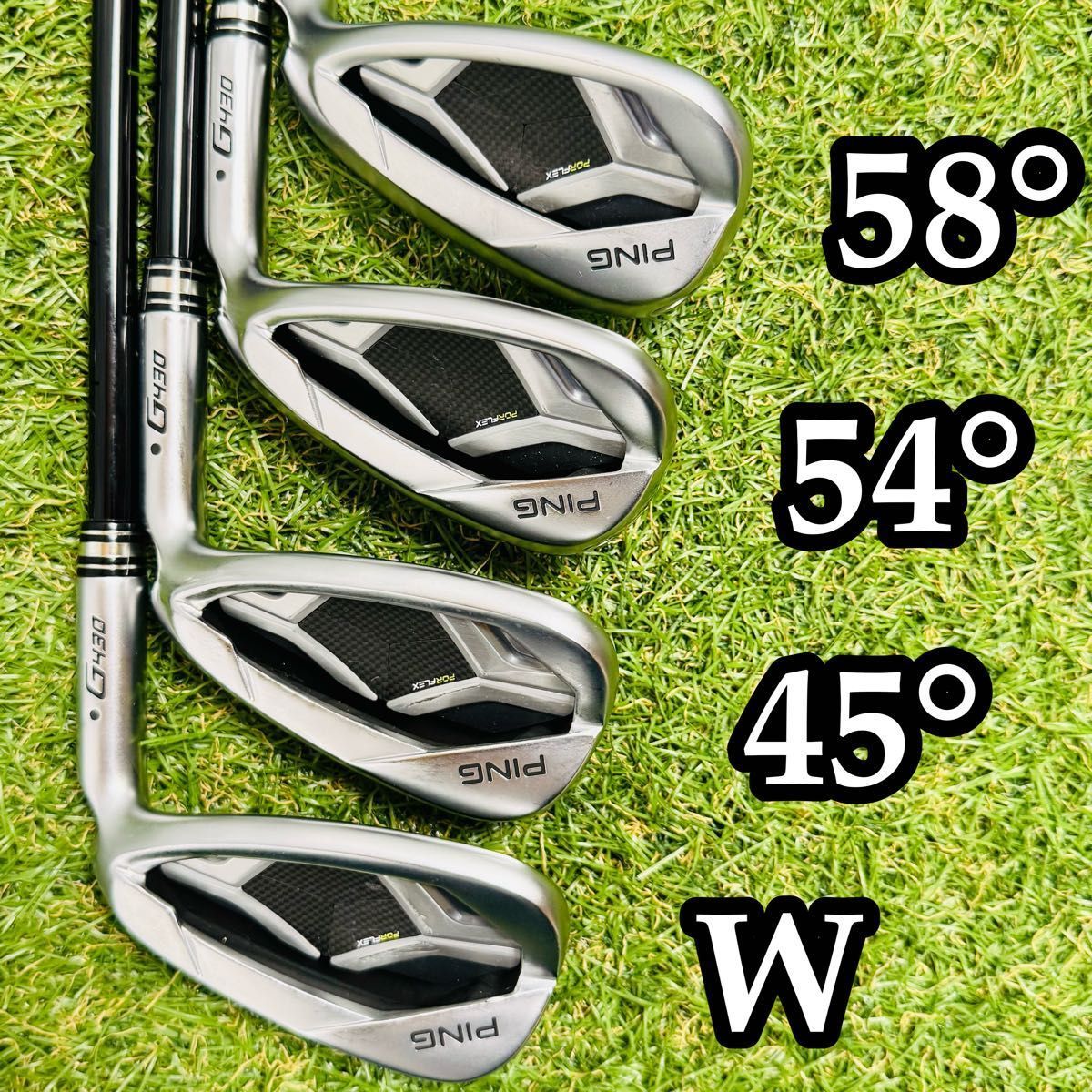 大人気モデル】豪華8本 ピン G430 黒ドット メンズアイアンセット R