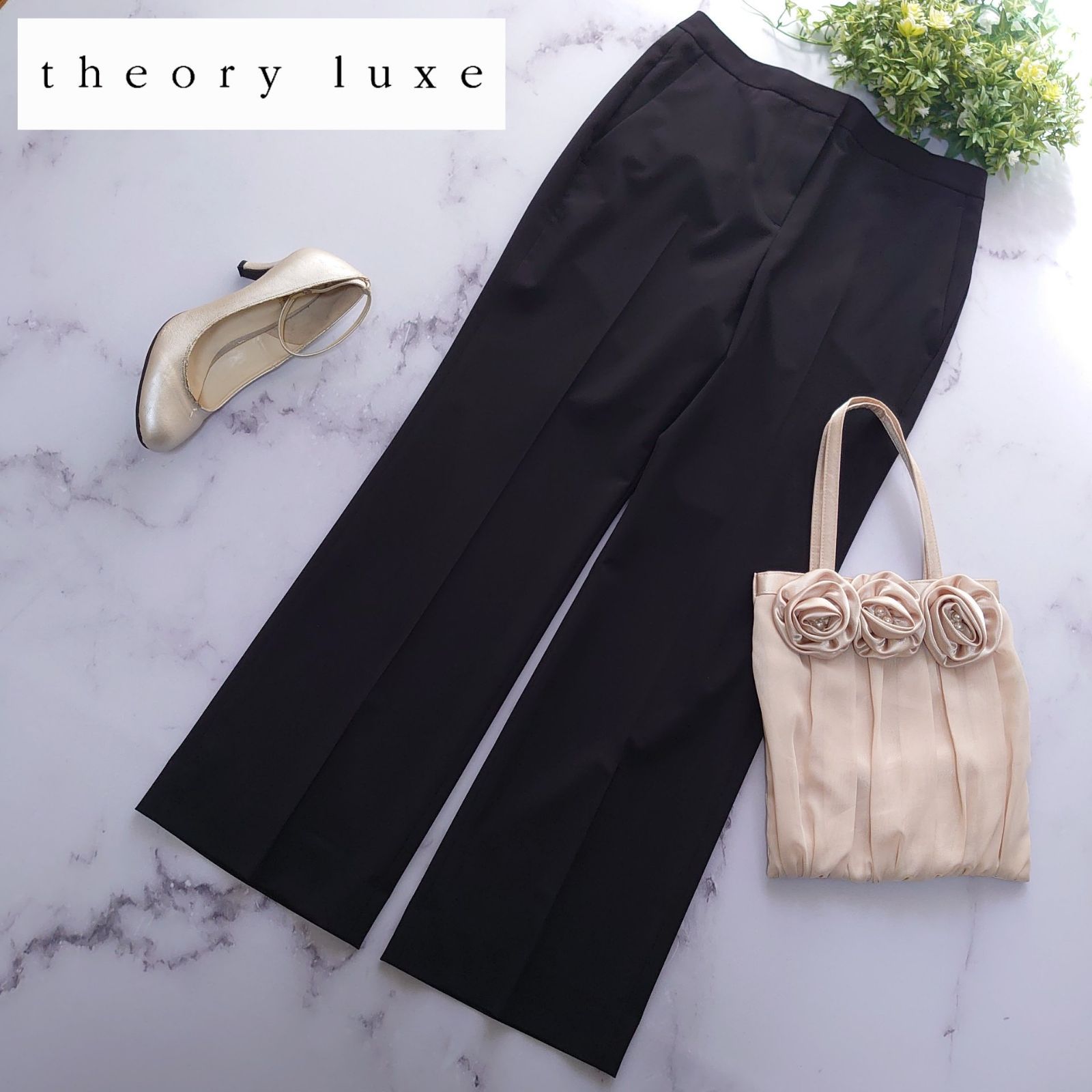 2025 セオリーリュクス Sycamore Akesh ストレッチパンツ 40