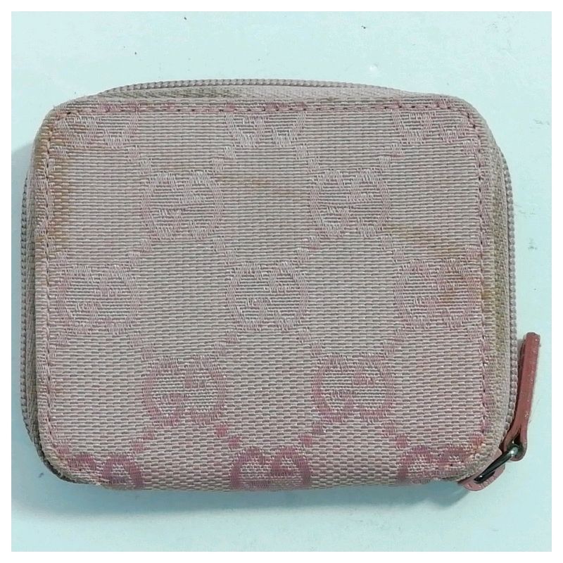 中古】GUCCI 030.0416.1578 小銭入れ GGキャンバス×レザー ピンク