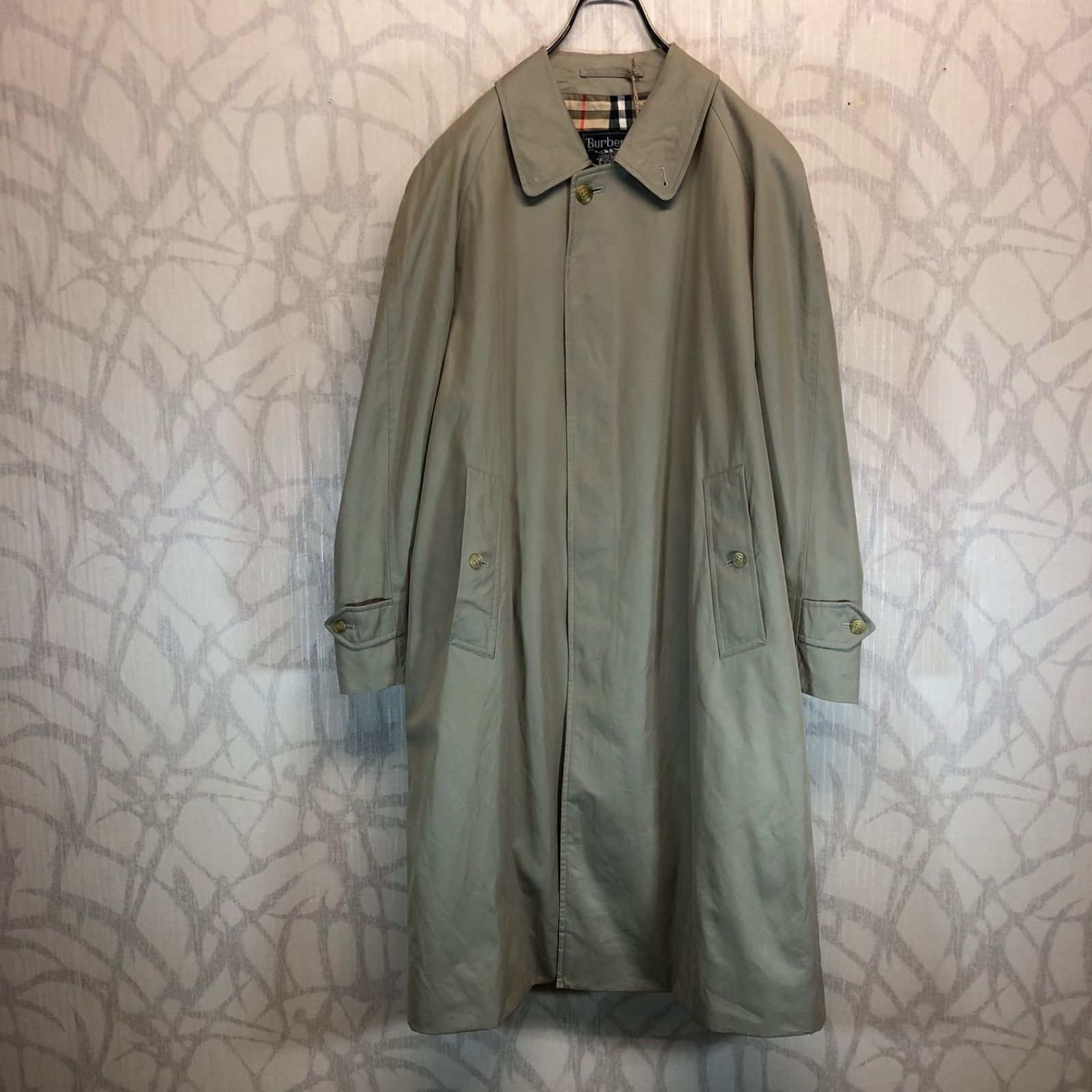 バーバリーズ BURBERRY トレンチコート 70s ノバチェック 01601-p