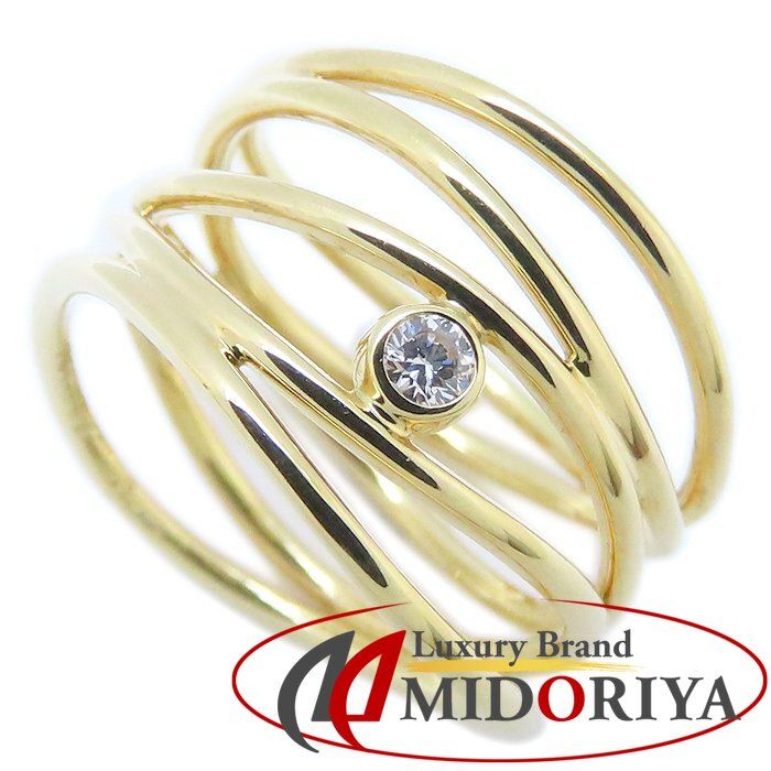 Tiffany & Co. エルサペレッティ5ロウウェーブダイヤモンドリング