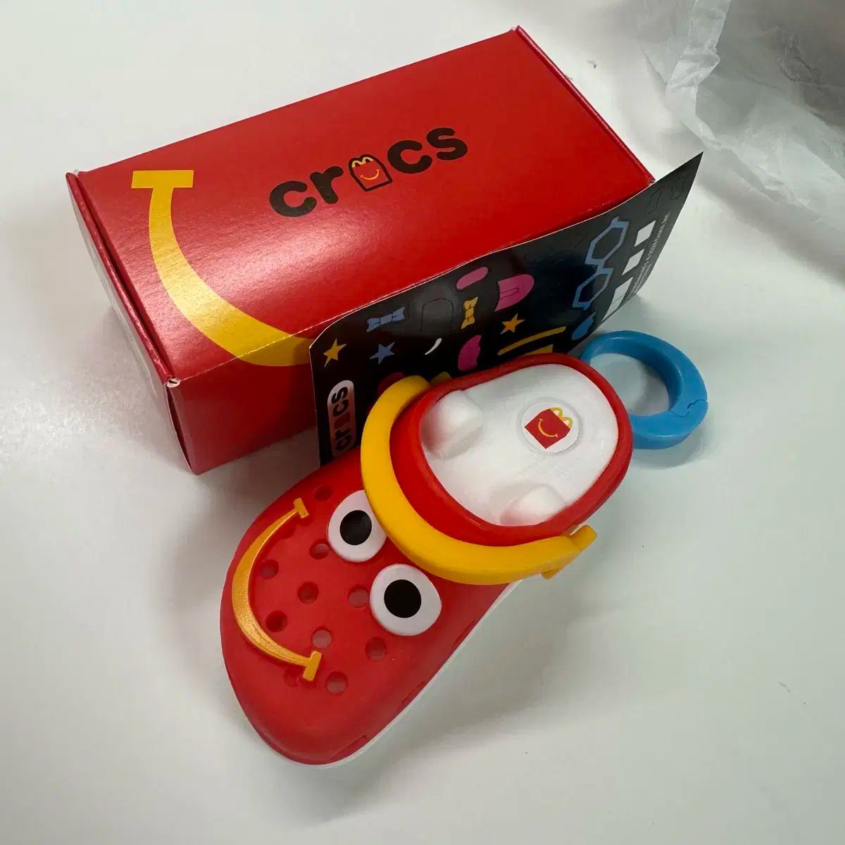 マクドナルド Crocs(クロックス) キーリング ハッピーミール 7