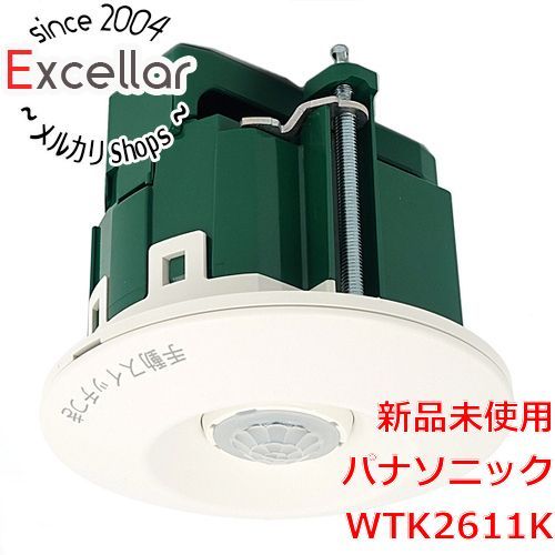 [bn:6] 【新品(箱きず・やぶれ)】 Panasonic　熱線センサ付自動スイッチ　WTK2611K
