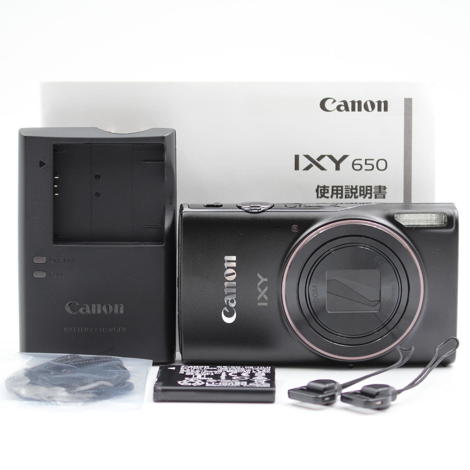 □新品同様□ CANON IXY 650 ブラック コンパクトデジタルカメラ キヤノン - メルカリ