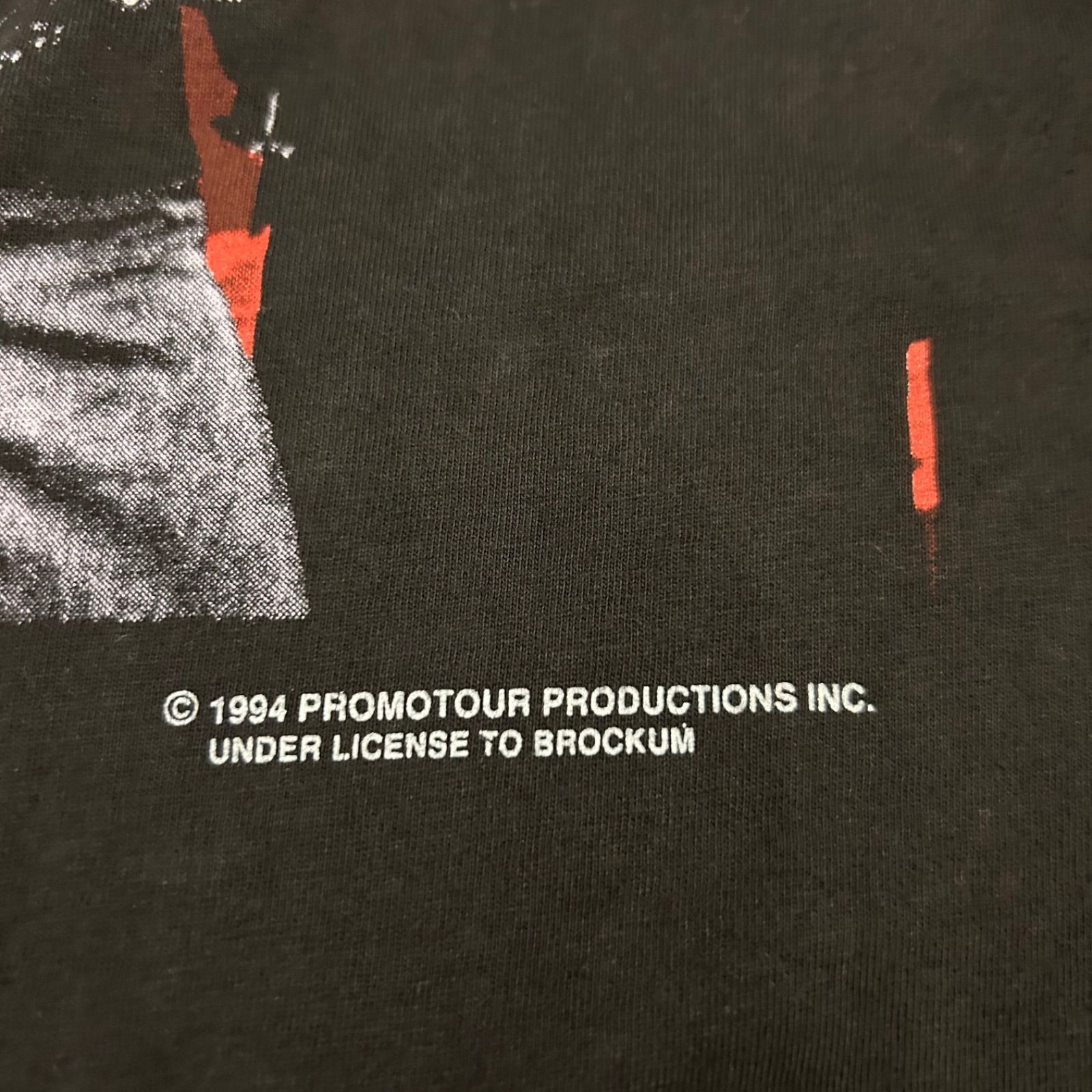 A216】90s BROCKUM Dead stock The Rolling Stones band T-shirt 