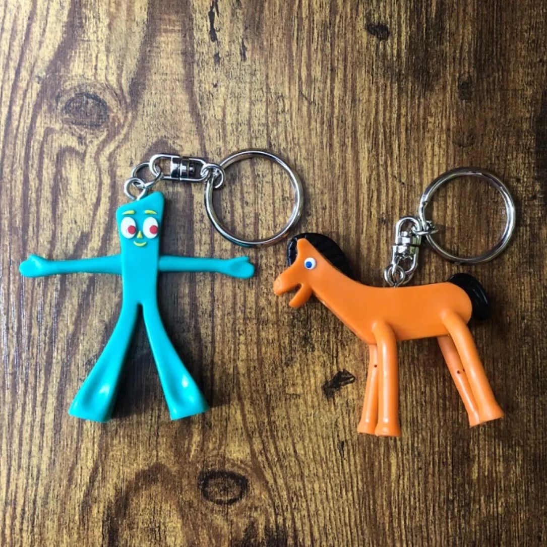 キーホルダー】 ガンビー & ポーキー ベンダブル キーリング