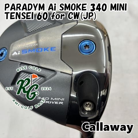 【中古】ドライバー キャロウェイ PARADYM Ai SMOKE 340 MINITENSEI 60 for CW(JP)S13.5[3365]