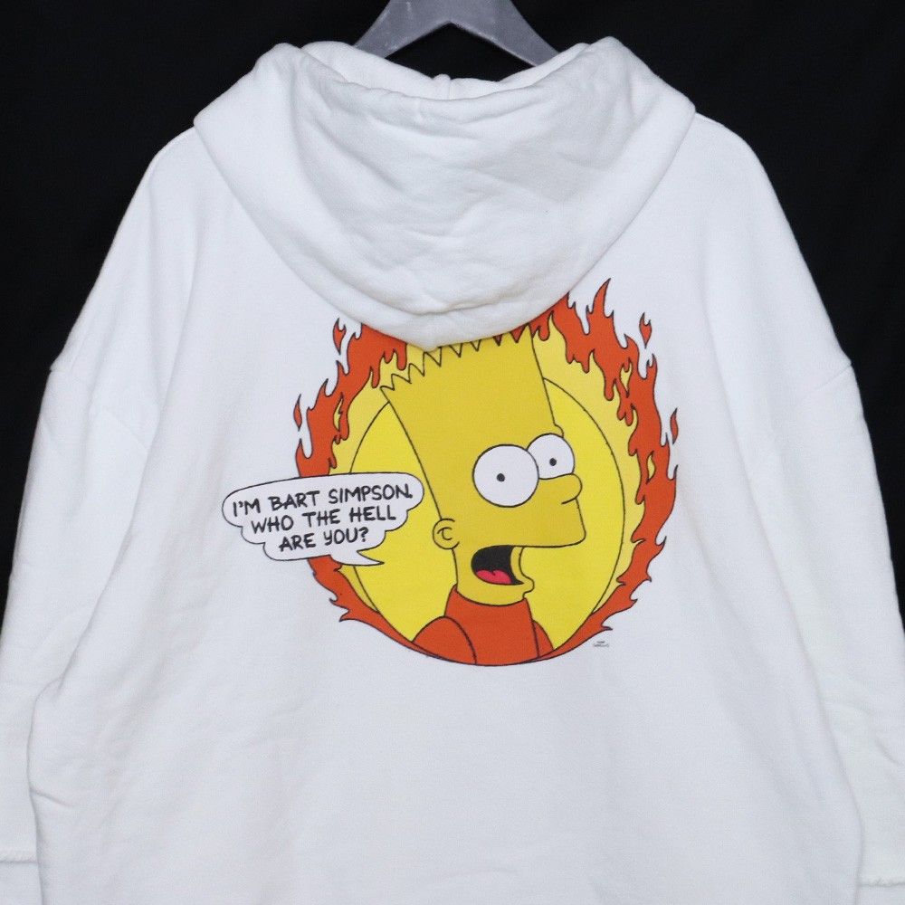 OFF-WHITE Bart Simpson Teenager Hoodie XLサイズ - メルカリ