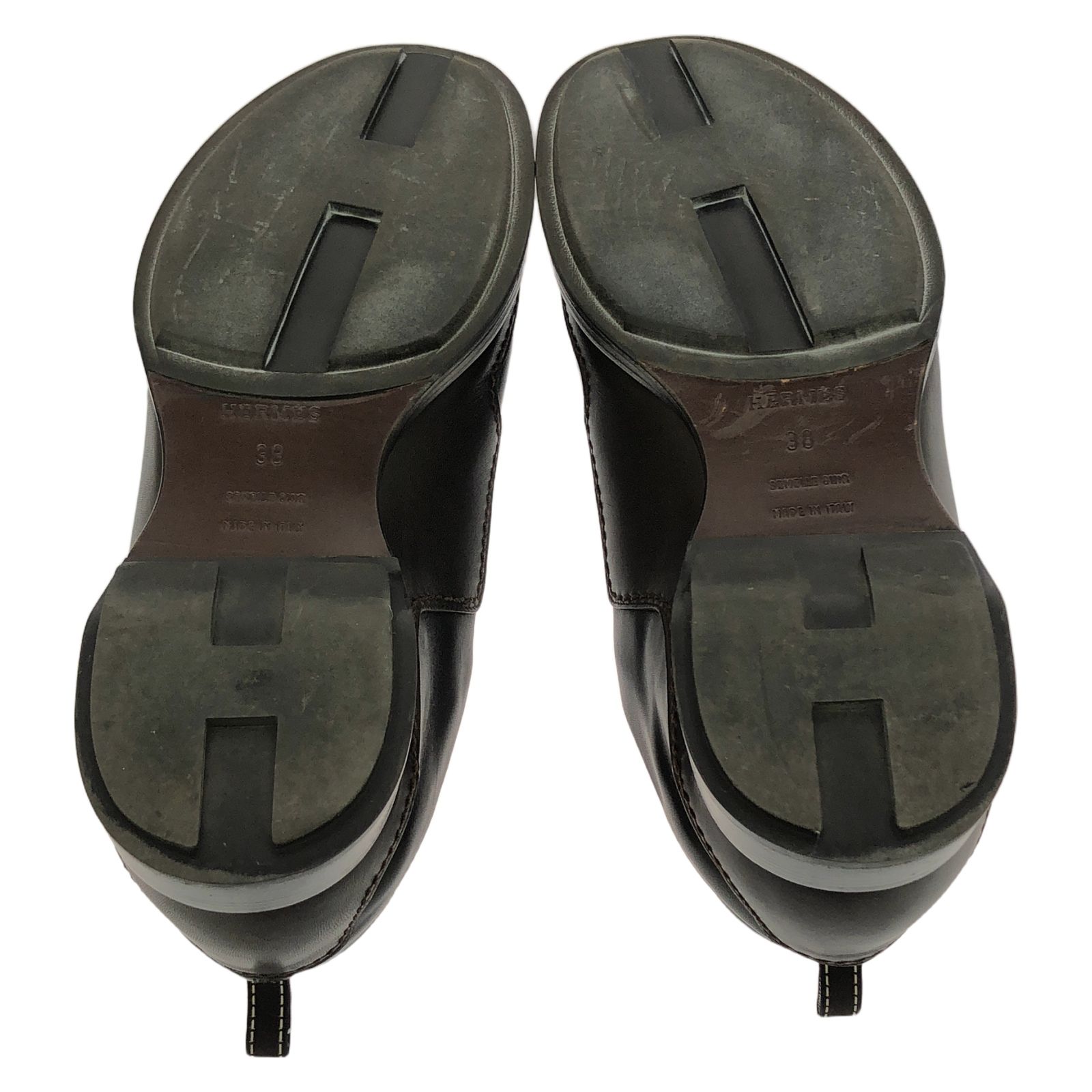 HERMES エルメス スニーカー Hロゴ マルジェラ期 レザー 38 新品同様