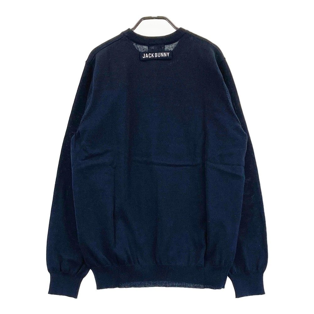 サイズ：6 JACK BUNNY ジャックバニー 長袖ニットセーター ネイビー系