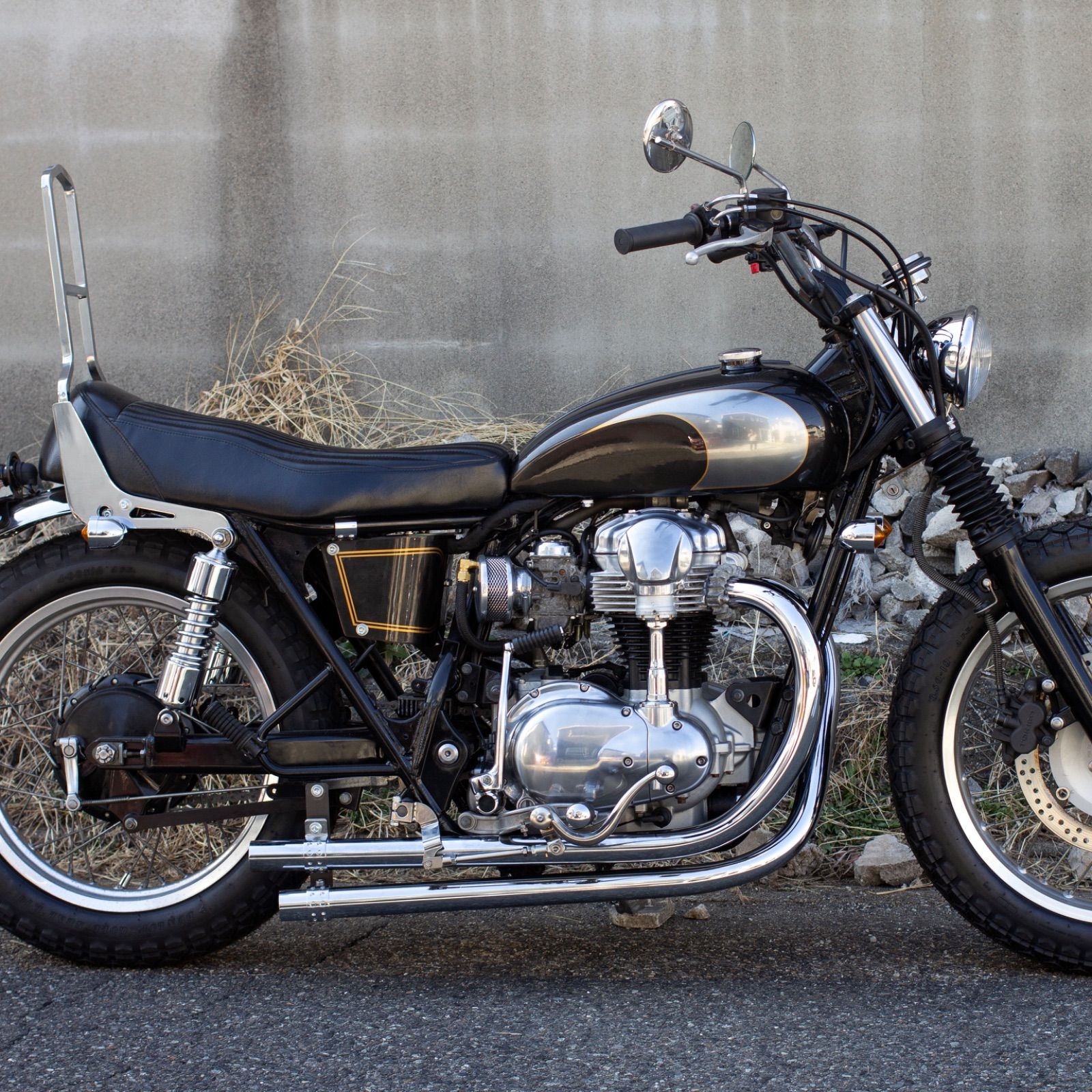 W650/400用 ボンネビルタンクキット MOTOR ROCK (MR-SM072) - メルカリ