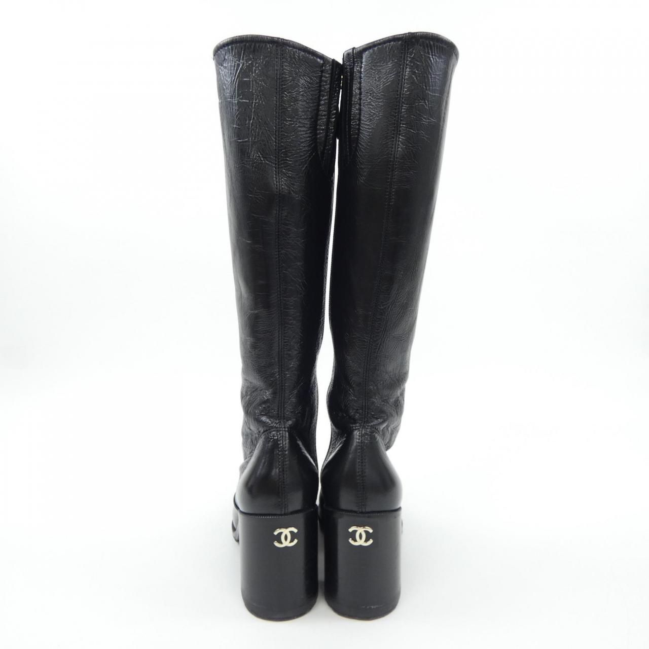 超激安セール 開催中です! シャネル CHANEL G46035B18396 ロングブーツ 最終お
