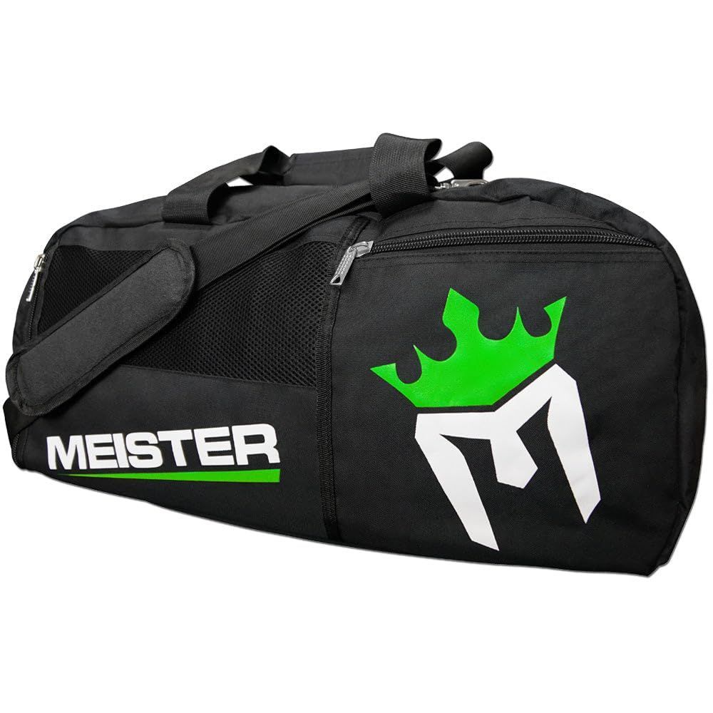 Meister Vented Convertible Duffel バックパックジムバッグ 理想的な機内持ち込み ブラック