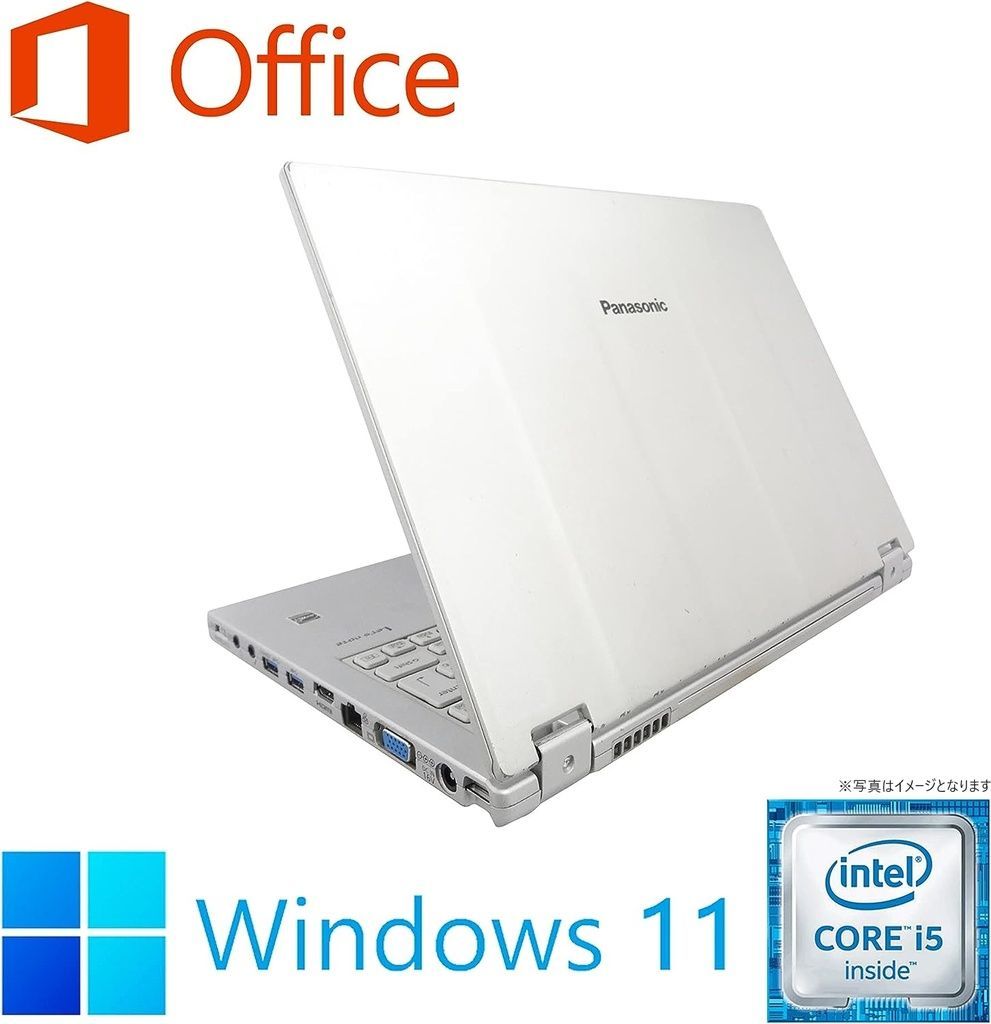 Panasonic ノートPC CF-MX5/12.5型フルHD/Win 11 Pro/MS Office H&B 2019/