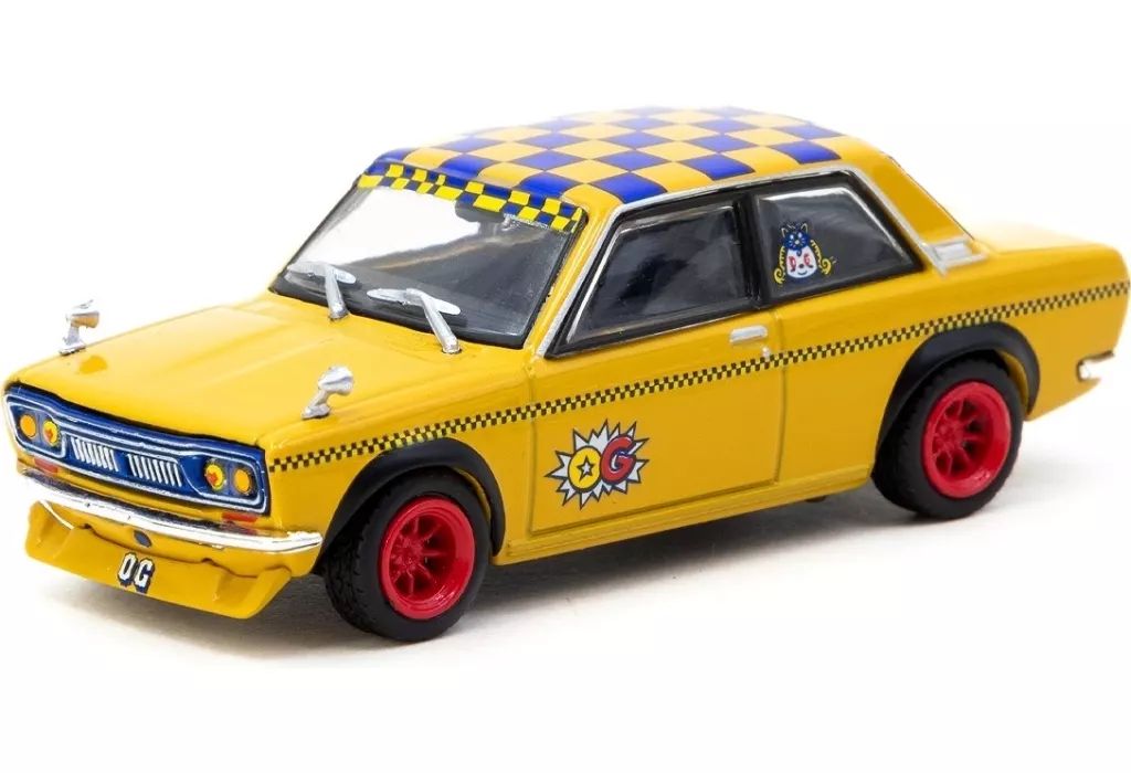 【新品】ミニカー 1/64 Datsun 510 OG [T64-052-OG]