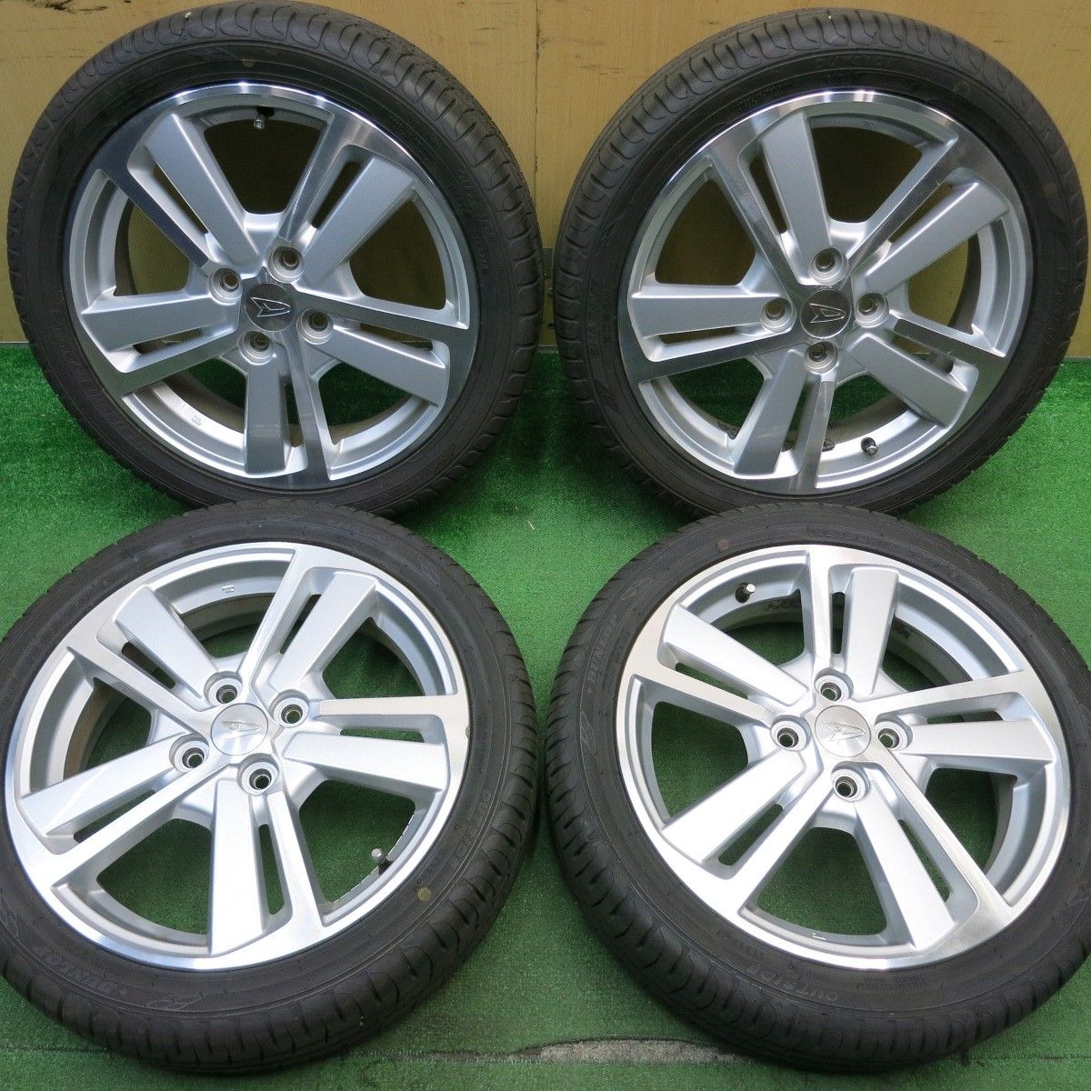 タイヤ 24年 ダイハツ LA400K コペン 純正 165|50R16 ダンロップ エナセーブ EC204 16インチ PCD100|4H 5042502NJノ