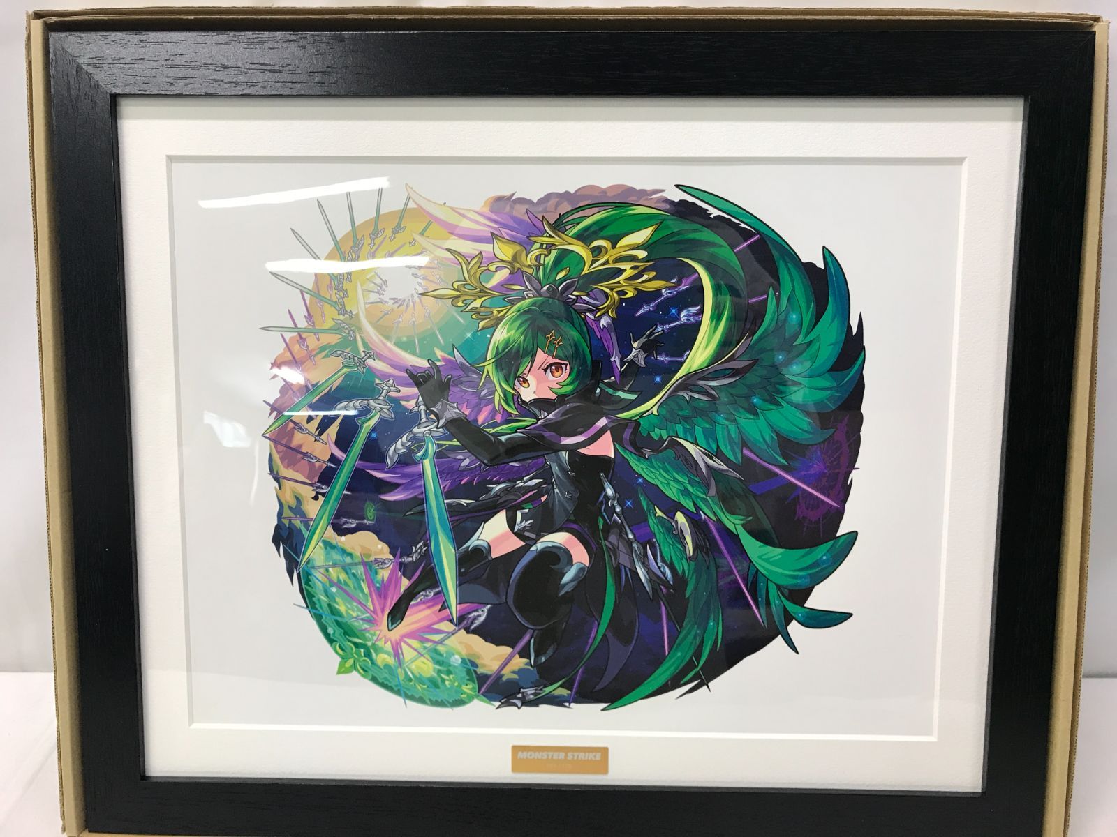 モンスターストライク 高精細複製イラスト 天啓を授けし楽園の守護者